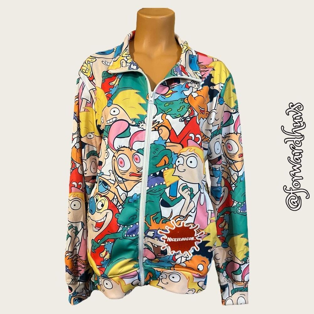 Nickelodeon Character Jacket Size Large